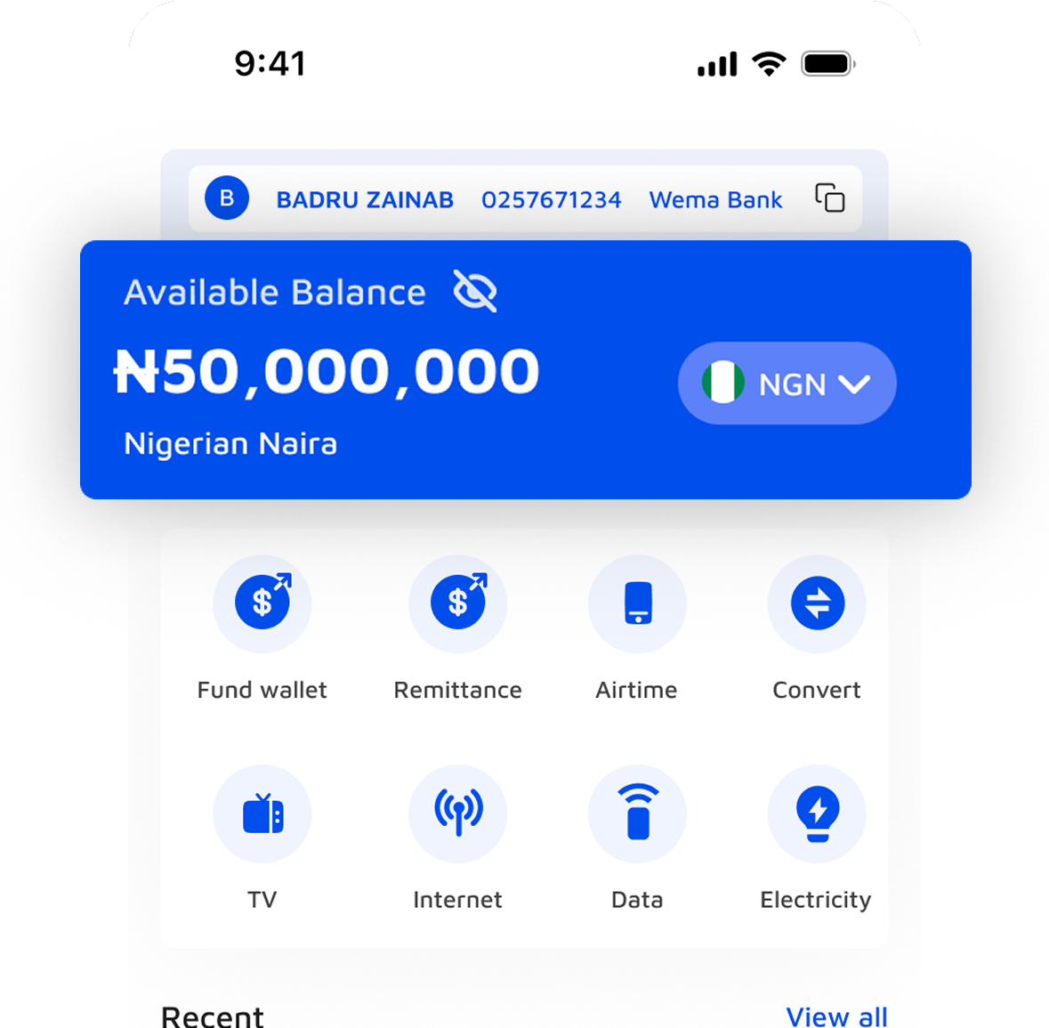 Billows Financial App